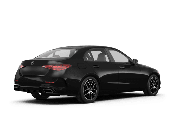 Mercedes-Benz C-Class  - Back view Mercedes-Benz C-Class  - Back view